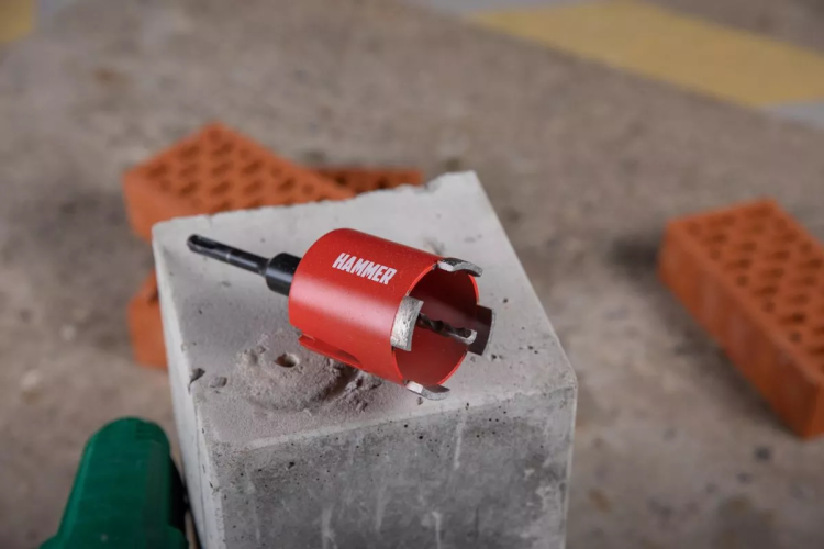 Коронка алмазная HAMMER Ф 68мм (242-503) купить в Нефтеюганске