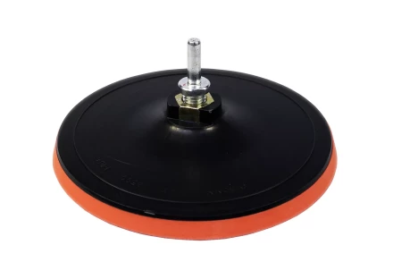 Тарелка опорная Ф180 мм М14 для УШМ липучая основа мягкая адаптер 51544 купить в Нефтеюганске