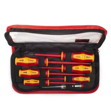 Набор диэлектрических отверток НИО-07 серии ПРОФИ КВТ купить в Нефтеюганске