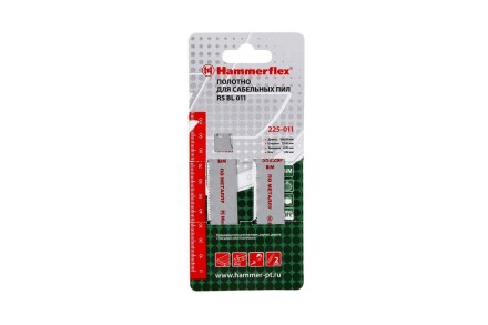 Полотно для сабельной пилы HAMMER 100мм, TPI 14, BIM, 2шт/уп (Flex 225-011) купить в Нефтеюганске