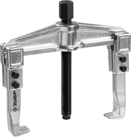 ЗУБР внешний d 30 - 145 мм, внутренний d 50 - 160 мм, раздвижной двухзахватный съемник, Профессионал (43310-160-100) купить в Нефтеюганске