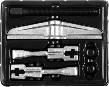 ЗУБР внешний d 30 - 145 мм, внутренний d 50 - 160 мм, раздвижной двухзахватный съемник, Профессионал (43310-160-100) купить в Нефтеюганске