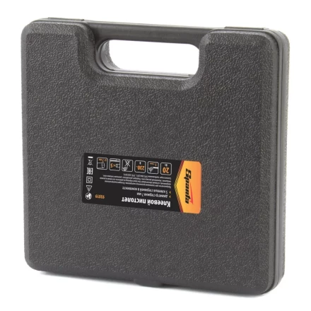 Клеевой пистолет с выключателем 7 мм в кейсе, 20 Вт, 5 г/мин Sparta 93019 купить в Нефтеюганске