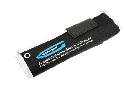 Набор ключей комбинированных 8-17 мм 6 шт CrV холодный штамп GROSS 15147 купить в Нефтеюганске