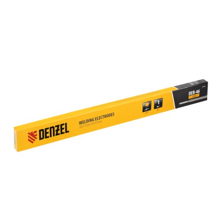 Электроды DER-46, диам. 4 мм, 1 кг, рутиловое покрытие// Denzel 97516 купить в Нефтеюганске