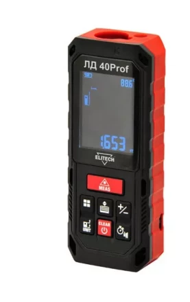 Дальномер лазерный ЛД 40 Prof Elitech купить в Нефтеюганске