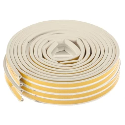 Уплотнитель 6 м профиль "P" белый СИБРТЕХ 93940