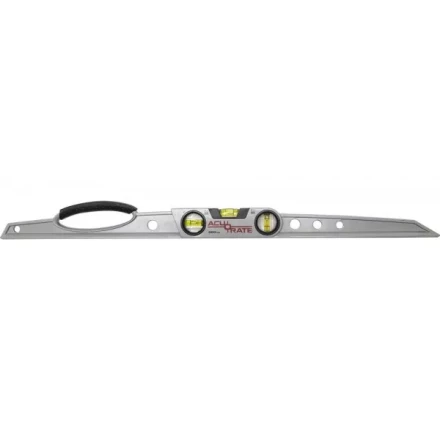 Уровень ЗУБР &quot;ACURATE 2&quot; литой алюминиевый, фрезерованный, эргономичная рукоятка, 3 ампулы, 80 см 34592-080 купить в Нефтеюганске