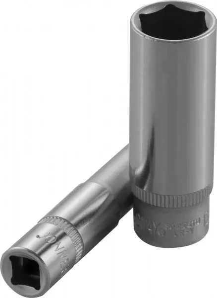 Головка торцевая шестигранная 1/4"М7 глубокая  S04НD2107 Jonnesway 48003 купить в Нефтеюганске