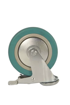 Колесо аппаратное поворотное SChgb 55 125 мм под болт с тормозом (N) 1042999 купить в Нефтеюганске