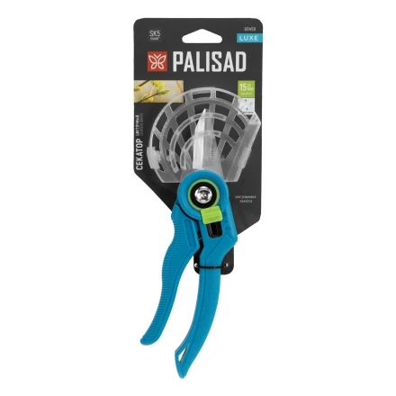 Секатор цветочный Palisad, 215 мм, регулировка захвата, пластиковые рукоятки, Luxe 60458 купить в Нефтеюганске