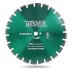 Алмазный сегментный диск MESSER-DIY диаметр 400мм для резки асфальта, свежего бетона и кирпича купить в Нефтеюганске