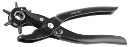 Дырокол STAYER &quot;STANDARD&quot; револьверный для кожи, 6-в-1, 2-4,5мм 22940_z01 купить в Нефтеюганске