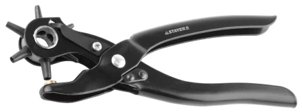 Дырокол STAYER &quot;STANDARD&quot; револьверный для кожи, 6-в-1, 2-4,5мм 22940_z01 купить в Нефтеюганске