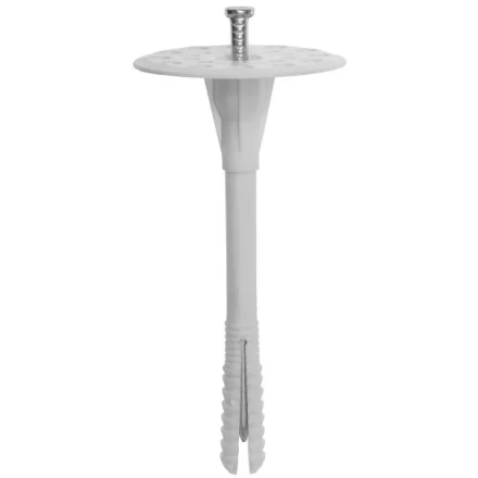 Дюбель ЗУБР &quot;МАСТЕР&quot; для изоляционных материалов полипропиленовый, металлический стержень, 10 x 160 мм, 100 шт 4-301525-10-160_z01 купить в Нефтеюганске