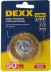 DEXX. Щетка дисковая для дрели, витая стальная латунированная проволока 0,3мм, 50мм 35110-050 купить в Нефтеюганске