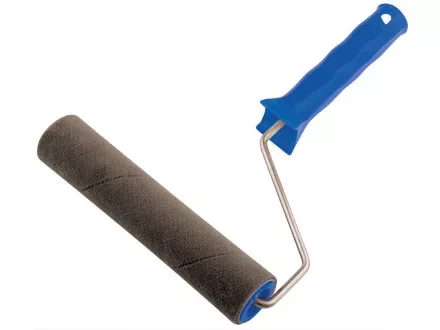 Валик &quot;ВЕЛЮР&quot; с ручкой 200 мм ворс 2 мм D - 36 мм  СИБРТЕХ 80134 купить в Нефтеюганске