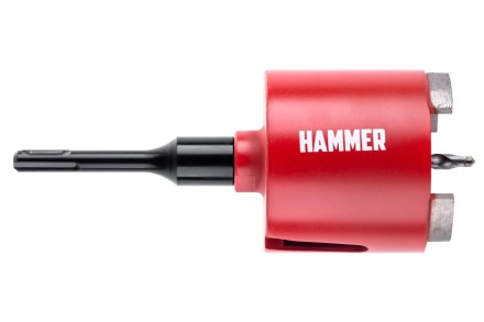 Коронка алмазная HAMMER Ф82мм (242-504) купить в Нефтеюганске
