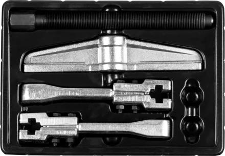 ЗУБР внешний d 50 - 165 мм, внутренний d 70 - 200 мм, раздвижной двухзахватный съемник, Профессионал (43310-200-150) купить в Нефтеюганске