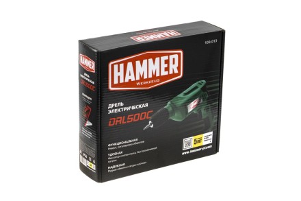 Дрель HAMMER DRL500С купить в Нефтеюганске