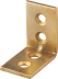 ЗУБР УМ-2.0, 25 x 25 x 17 x 2 мм, желтый цинк, узкий мебельный уголок (31031-25) купить в Нефтеюганске