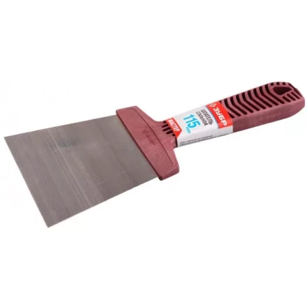 Шпатель ЗУБР &quot;МАСТЕР&quot; стальной c пластмассовой ручкой, 115мм 10051-115 купить в Нефтеюганске