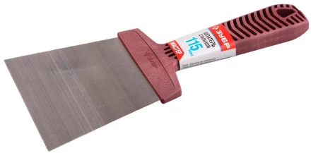 Шпатель ЗУБР &quot;МАСТЕР&quot; стальной c пластмассовой ручкой, 115мм 10051-115 купить в Нефтеюганске