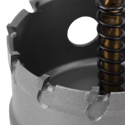 Коронка по металлу твердосплавная, 64 мм Denzel 724018 купить в Нефтеюганске