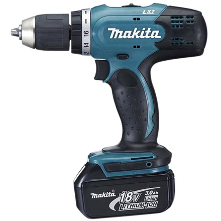 Дрель-шуруповерт аккумуляторная Makita DHP453RFE купить в Нефтеюганске