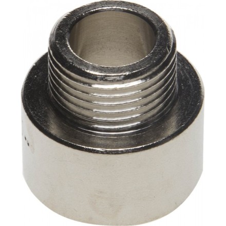 Переходник GENERAL FITTINGS удлиненный цилиндрический, никелированная латунь, 1/2&quot; х 3/8&quot; 51083-1/2-3/8 купить в Нефтеюганске
