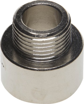 Переходник GENERAL FITTINGS удлиненный цилиндрический, никелированная латунь, 1/2&quot; х 3/8&quot; 51083-1/2-3/8 купить в Нефтеюганске