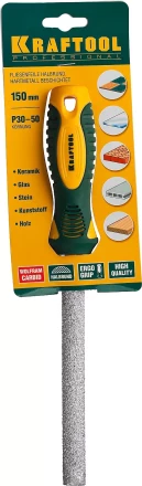 Напильник KRAFTOOL полукруглый с покрытием из карбида вольфрама, 150мм 16082-15_z01 купить в Нефтеюганске