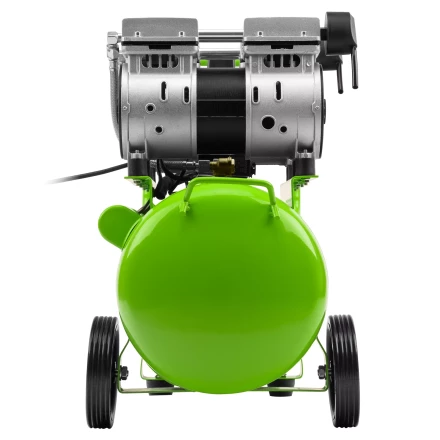 Компрессор безмаслянный малошумный Сибртех МБ 2000/50 58007, 2000 Вт, 50л, 300 л/мин купить в Нефтеюганске