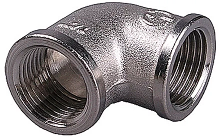Уголок GENERAL FITTINGS никелированная латунь, г/г, 3/4&quot; 51071-G/G-3/4 купить в Нефтеюганске