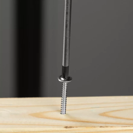 Отвертка, PH1х100 мм, S2, 3к рукоятка Denzel 121747 купить в Нефтеюганске