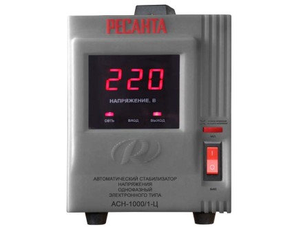 Стабилизатор РЕСАНТА АСН-1000/1-Ц купить в Нефтеюганске