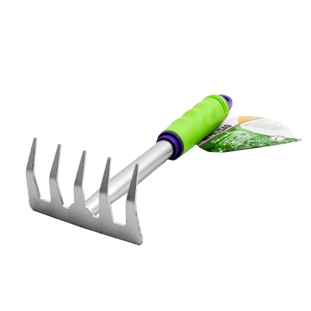 Грабли 5-зубые, 115x280 мм, обрез. рукоятка, может использ. в сборе с ручкой 63016, 63017 Palisad 630038 купить в Нефтеюганске