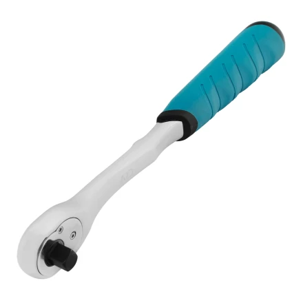 Ключ-трещотка 3/8" Gross 14054, CrV, 90 зубьев, усиленный, хром купить в Нефтеюганске