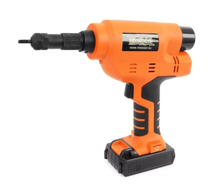 Аккумуляторный резьбовой заклепочник MESSER M2000 (М6) с двумя Li-Ion аккумуляторами купить в Нефтеюганске