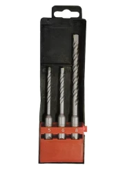 Набор буров по бетону 5х110 6х110 8х160 мм 3 шт в пластиковой коробке SDS PLUS MATRIX 71093