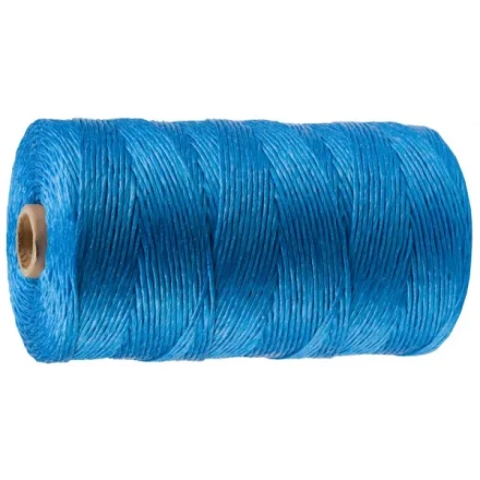 Шпагат STAYER многоцелевой полипропиленовый, d=1,5 мм, синий, 500 м, 32 кгс, 0,8 ктекс 50075-500 купить в Нефтеюганске