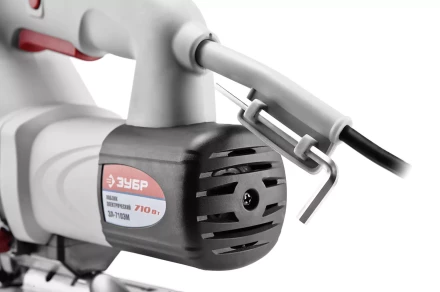 Лобзик ЗУБР, 710Вт,  метал корпус редуктора, 3-х позиц маятниковый  ход,  500-3000 ход/мин ЗЛ-710ЭМ купить в Нефтеюганске