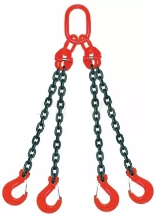 Строп цепной четырехветвевой 4СЦ 63 т L=3 м 8 кл купить в Нефтеюганске