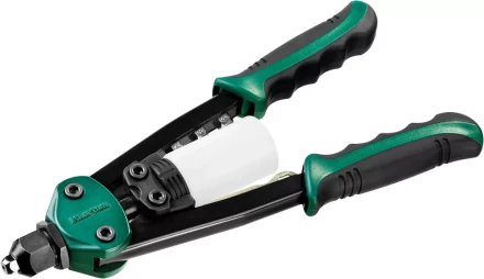 Заклепочник двуручный силовой компактный, KRAFTOOL &quot;MaxKraft-48&quot; 31161, для заклёпок d=2,4-4,8 мм из Al, стали, нерж стали, усил литой корпус 31161 купить в Нефтеюганске