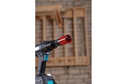 Коронка биметаллическая HAMMER Ф38х38мм 5/8&quot; BiMETALL (224-008) купить в Нефтеюганске