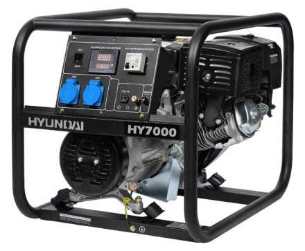Бензогенератор Hyundai HY 7000 купить в Нефтеюганске