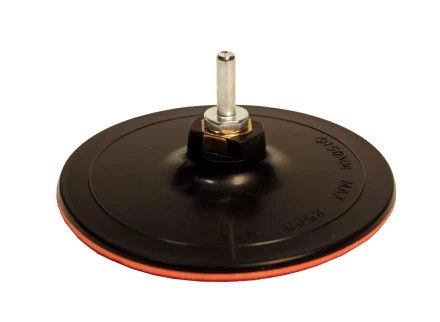 Тарелка опорная Ф 150 мм М14 для УШМ липучая основа жесткая адаптер 51546 купить в Нефтеюганске