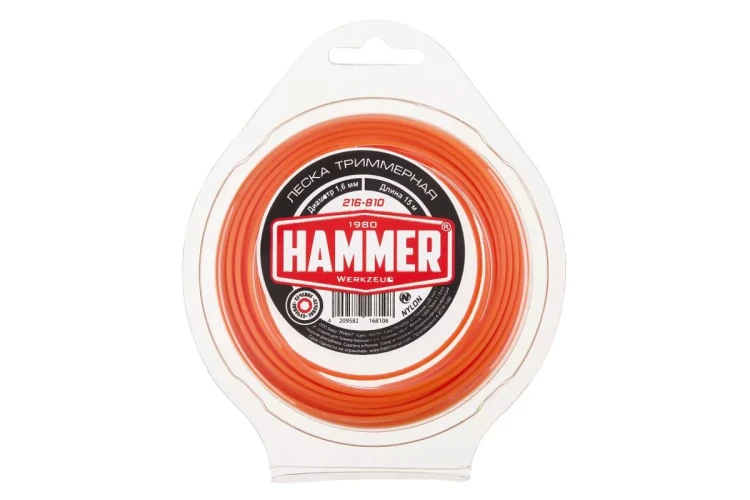 Леска для триммеров HAMMER 216-810 купить в Нефтеюганске