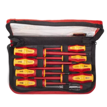 Набор диэлектрических отверток НИО-09 серии ПРОФИ КВТ купить в Нефтеюганске