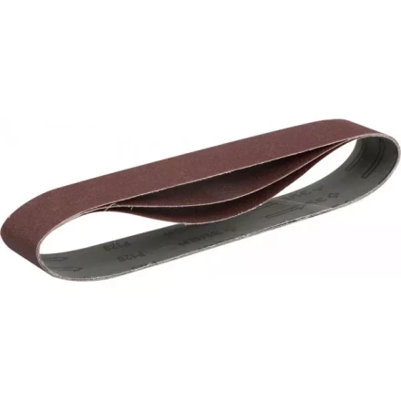 Лента шлифовальная универсальная ЗУБР &quot;МАСТЕР&quot; бесконечная на тканевой основе, для ЗТШМ-150/686, P120, 50х686мм, 3шт 35546-120 купить в Нефтеюганске